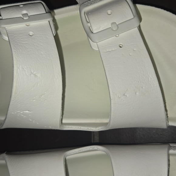 Birkenstick Arizona EVA White Sandals Sz 37 - Picture 5 of 8